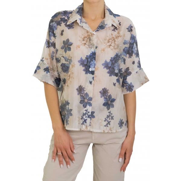 Camicia fantasia mezza manica 